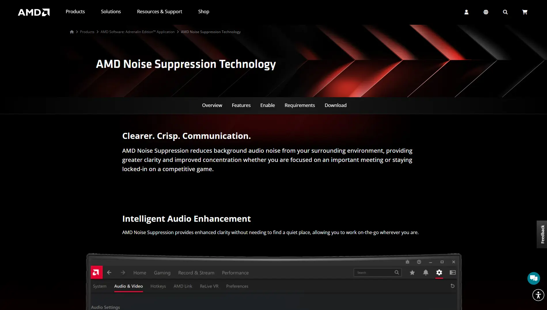 AMD Noise Suppression