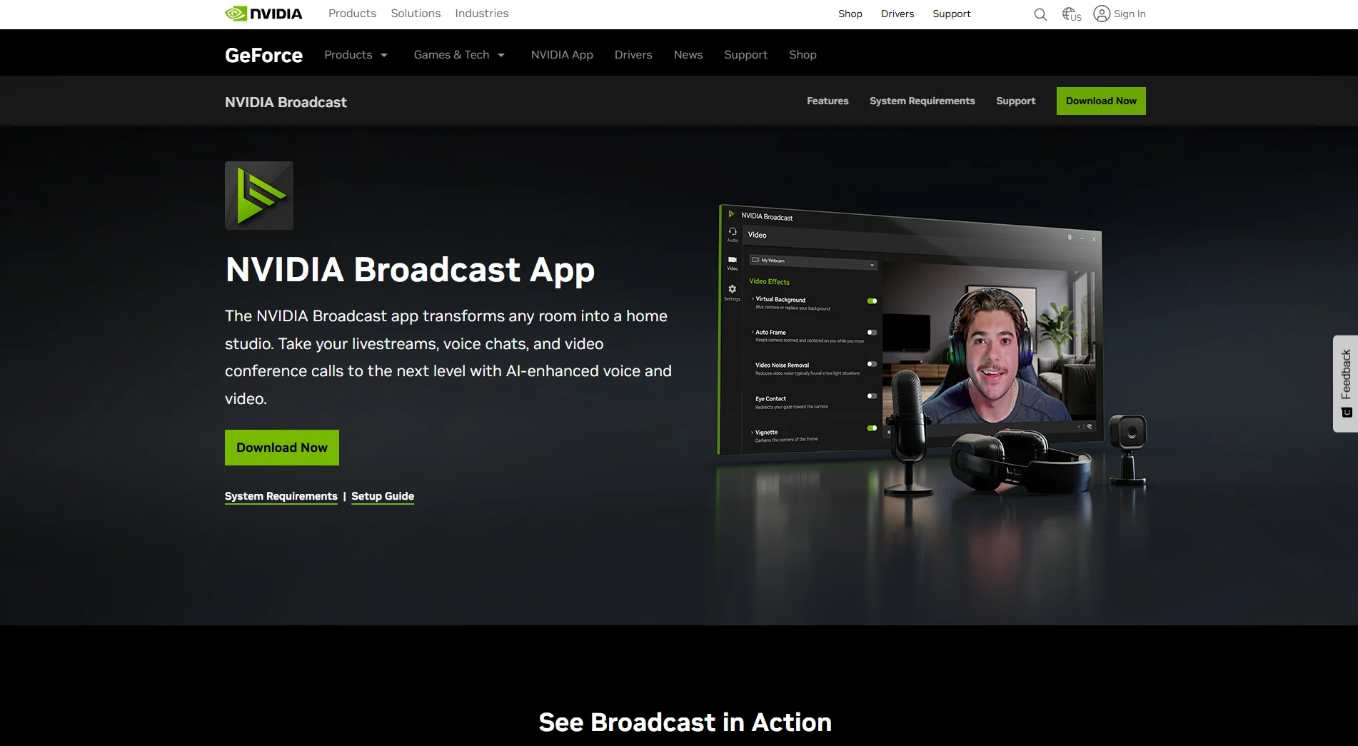 NVIDIA Broadcast
