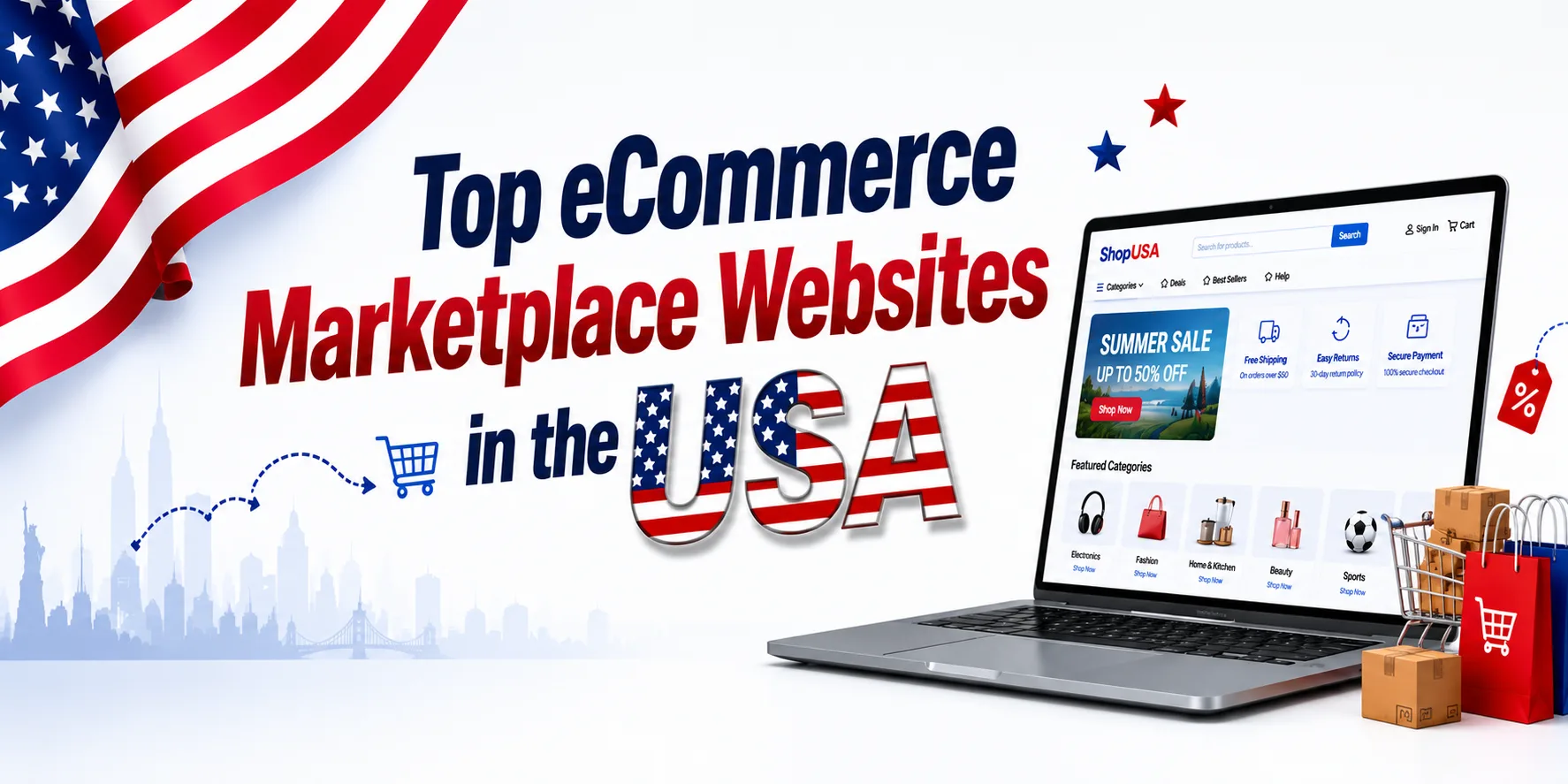 Top eCommerce Marketplace Websites in the USA