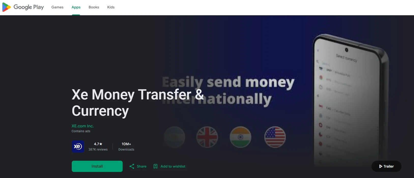 XE Currency