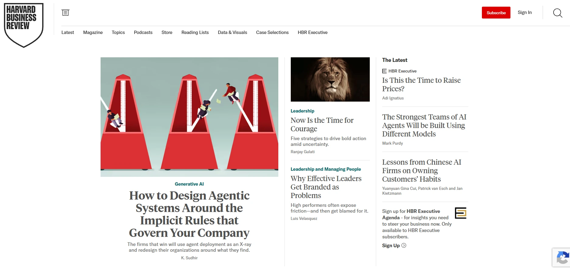 Harvard Business Review